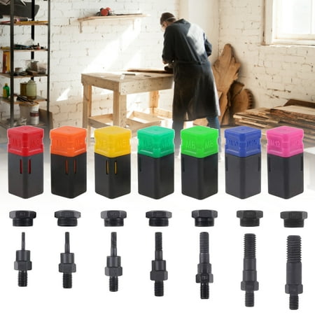 GoFJ 1 Set M3 M4 M5 M6 M8 M10 M12 Riveter Tip Metric Bright Color Strong Sturdy High Strength Riveter Head for Home
GoFJ 1 Set M3 M4 M5 M6 M8 M10 M12 Riveter Tip Metric Bright Color Strong Sturdy High Strength Riveter Head for Home