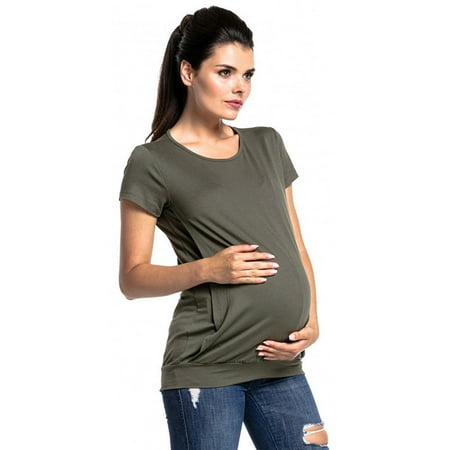 LINMOUA Maternity Clothes Women s Shirts Double Layer Short Sleeve Pregnancy Pajamas 
LINMOUA Maternity Clothes Women s Shirts Double Layer Short Sleeve Pregnancy Pajamas