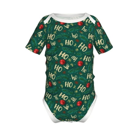 Adobk Green Background With Ho Print Baby Climbing Clothes Jumpsuit Rompers Classic Rompers Child Short sleeve Bodysuits-9M
Adobk Green Background With Ho Print Baby Climbing Clothes Jumpsuit Rompers Classic Rompers Child Short sleeve Bodysuits-9M