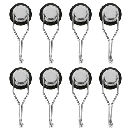 Rotating Magnetic Hooks 8 Pcs 1 Bag Rotating Garment Hooks Durable Magnetic Hooks Bag Hooks (Black)
Rotating Magnetic Hooks 8 Pcs 1 Bag Rotating Garment Hooks Durable Magnetic Hooks Bag Hooks (Black)