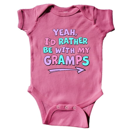Inktastic Yeah I d Rather be with My Gramps in Pink Blue and Purple Gift Baby Boy or Baby Girl Bodysuit
Inktastic Yeah I d Rather be with My Gramps in Pink Blue and Purple Gift Baby Boy or Baby Girl Bodysuit