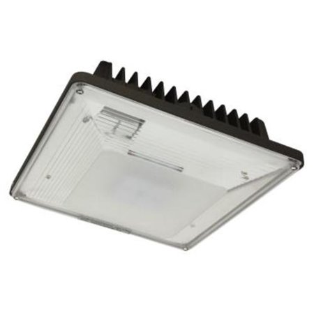 MaxLite CPL30AUC50PC Bronze Low Profile Canopy Distribution 30 Watt 5000K Led Garage Light