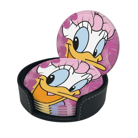Daisy Duck Anime Funny Coasters 6 Pcs Leather Coasters That Protect Furniture From Water Marks Scratches And Damage
Daisy Duck Anime Funny Coasters 6 Pcs Leather Coasters That Protect Furniture From Water Marks Scratches And Damage