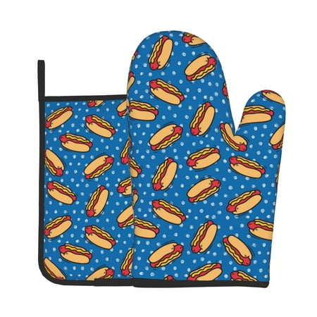 Bingfone Hot Dog 1 Print Oven Mitts Pot Holders Set 2 PCS for Kitchen for Cooking Grilling Baking BBQ Pot Holders Cook Essentials
Bingfone Hot Dog 1 Print Oven Mitts Pot Holders Set 2 PCS for Kitchen for Cooking Grilling Baking BBQ Pot Holders Cook Essentials