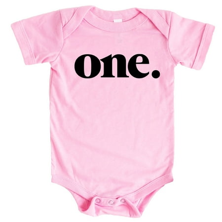 Bold One 1st Birthday Bodysuit for First Birthday Outfit Black on Pink Bodysuit 24 Months
Bold One 1st Birthday Bodysuit for First Birthday Outfit Black on Pink Bodysuit 24 Months