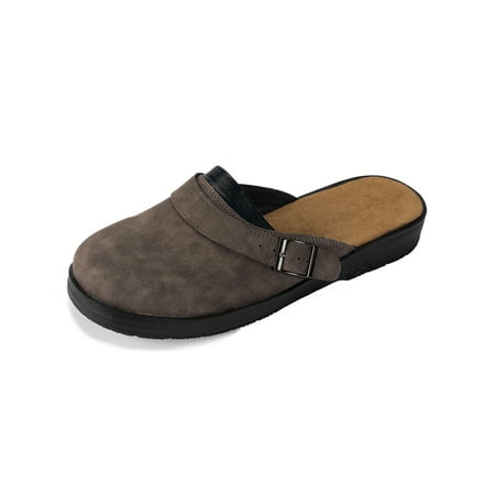 Colisha Men Slippers Slip On Clogs Strap Buckle Mules Work Fashion Leather Mule Closed Toe Casual Shoes Coffee Brown 10
Colisha Men Slippers Slip On Clogs Strap Buckle Mules Work Fashion Leather Mule Closed Toe Casual Shoes Coffee Brown 10