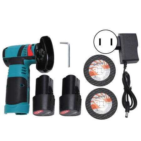 Brushless Angle Grinder - Handheld Multi-Functional Electric Tool 19500 RPM AC 100-240V US Plug Includes 2 Batteries
Brushless Angle Grinder - Handheld Multi-Functional Electric Tool 19500 RPM AC 100-240V US Plug Includes 2 Batteries