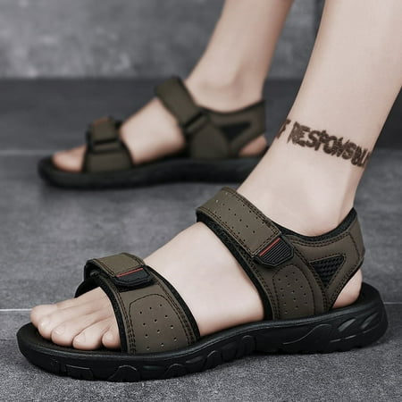Men s Sport Sandals Open Toe Outdoor Beach Fisherman Sandals for Men Water Shoes Summer Non-slip Lightweight Walking Hiking Casual Sandals
Men s Sport Sandals Open Toe Outdoor Beach Fisherman Sandals for Men Water Shoes Summer Non-slip Lightweight Walking Hiking Casual Sandals
