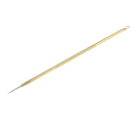 Gold Tone Acne Removal Pimple Remover Extractor Needle for Facial Makeup