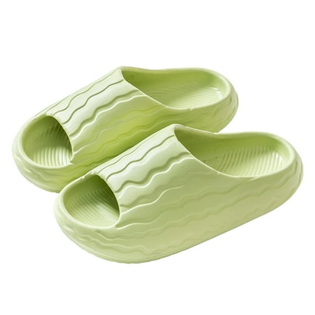 TUOBARR Shower Shoes Women Men Home Couple Antiskid Thick Sole Shoes Indoor Outside Soft Soled Slippers Green
TUOBARR Shower Shoes Women Men Home Couple Antiskid Thick Sole Shoes Indoor Outside Soft Soled Slippers Green