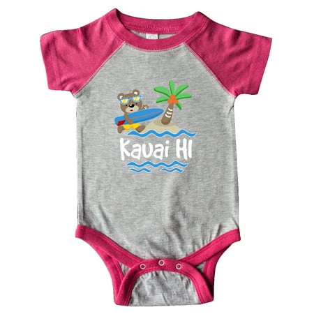 Inktastic Kauai Hawaii Surfing Gift Baby Boy or Baby Girl Bodysuit
