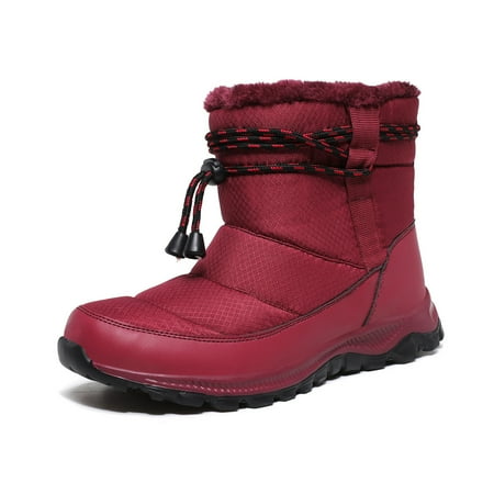 junmao 1 Pair Women Winter Outdoor Ankle Shoes Warm Snow Waterproof Plush Padded Boots
junmao 1 Pair Women Winter Outdoor Ankle Shoes Warm Snow Waterproof Plush Padded Boots