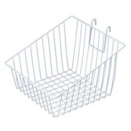 Slanted Grid Store Basket - 12 x 12 x 8 in.