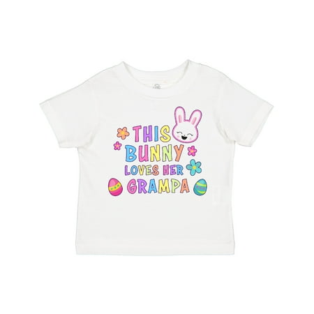 Inktastic This Bunny Loves Her Grampa with Bunny Face and Flowers Gift Toddler Toddler Girl T-Shirt
Inktastic This Bunny Loves Her Grampa with Bunny Face and Flowers Gift Toddler Toddler Girl T-Shirt