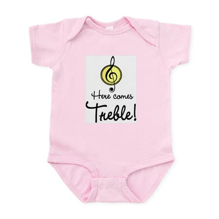 CafePress - Herecmstreble Body Suit - Baby Light Bodysuit Size Newborn - 24 Months
CafePress - Herecmstreble Body Suit - Baby Light Bodysuit Size Newborn - 24 Months