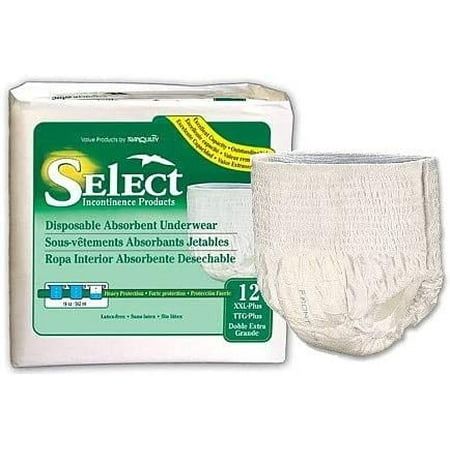 Tranquility Essential Adult Absorbent Underwear Pull On With Tear Away Seams Heavy Absorbency 2X-Large (62 -80 ) - 12 Ct (Pack Of 4)
Tranquility Essential Adult Absorbent Underwear Pull On With Tear Away Seams Heavy Absorbency 2X-Large (62 -80 ) - 12 Ct (Pack Of 4)