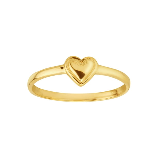 Eternity Gold Petite Expressions Heart Ring in 14kt Gold