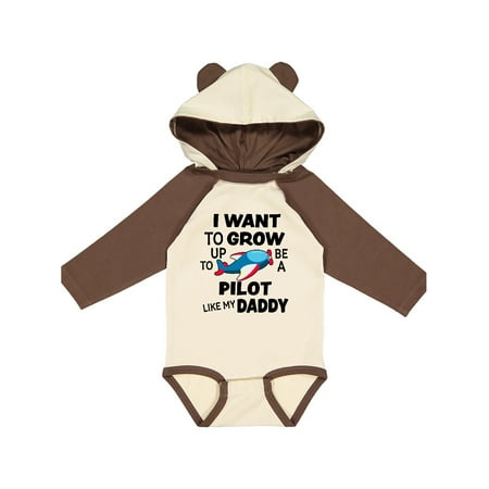 Inktastic I Want To Grow up To Be a Pilot Like My Daddy Gift Baby Boy or Baby Girl Long Sleeve Bodysuit
Inktastic I Want To Grow up To Be a Pilot Like My Daddy Gift Baby Boy or Baby Girl Long Sleeve Bodysuit