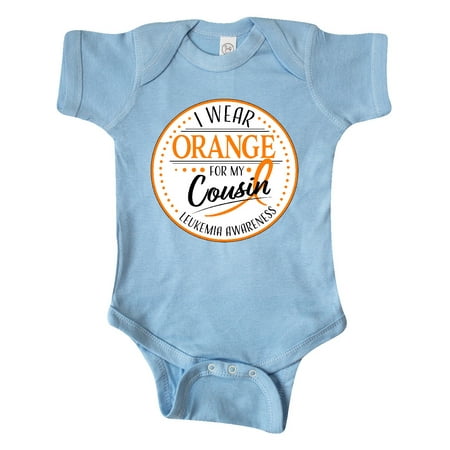 Inktastic I Wear Orange for my Cousin- Leukemia Awareness Gift Baby Boy or Baby Girl Bodysuit
Inktastic I Wear Orange for my Cousin- Leukemia Awareness Gift Baby Boy or Baby Girl Bodysuit