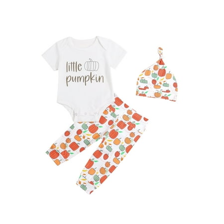 Baby Boys Pumpkin Print Clothes Set Long Sleeve O-neck Romper and Trousers with Pointed Hat
Baby Boys Pumpkin Print Clothes Set Long Sleeve O-neck Romper and Trousers with Pointed Hat