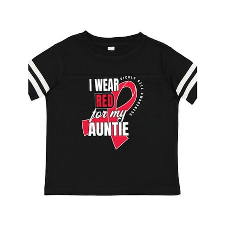 Inktastic Sickle Cell Awareness I Wear Red For My Auntie Gift Toddler Boy or Toddler Girl T-Shirt
Inktastic Sickle Cell Awareness I Wear Red For My Auntie Gift Toddler Boy or Toddler Girl T-Shirt