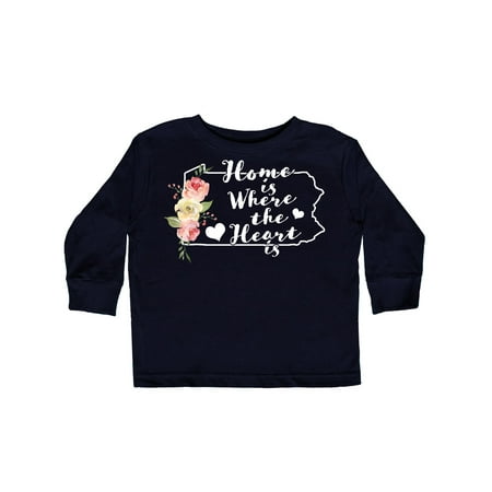 Inktastic Pennsylvania Home is Where the Heart is with Watercolor Gift Toddler Boy or Toddler Girl Long Sleeve T-Shirt
Inktastic Pennsylvania Home is Where the Heart is with Watercolor Gift Toddler Boy or Toddler Girl Long Sleeve T-Shirt