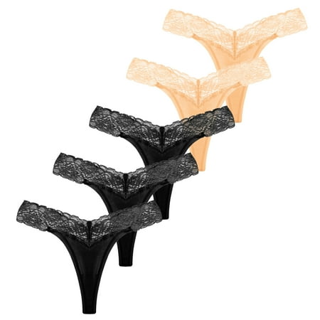 Women Underwear Underpants Lace Bikini Solid Knickers Christmas 5 Pieces Cotton Panties For Women
Women Underwear Underpants Lace Bikini Solid Knickers Christmas 5 Pieces Cotton Panties For Women