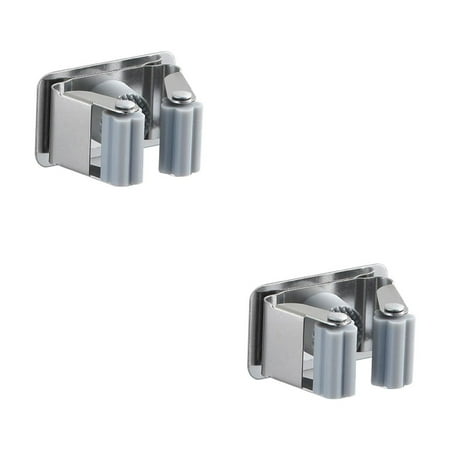 Xubon Wall Hooks Tool Holder Premium 304 Stainless Steel Prevents The Mop Holders From Rusting Reliable Clamping Effect Thanks To Flexible Black Plastic Wheels Broom Holder Wall Mount
Xubon Wall Hooks Tool Holder Premium 304 Stainless Steel Prevents The Mop Holders From Rusting Reliable Clamping Effect Thanks To Flexible Black Plastic Wheels Broom Holder Wall Mount