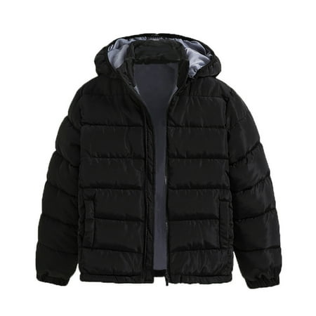 Rgdypko Boys And Toddlers Soft Coat&Jacket Kids Long Sleeve Winter Warm Outwear Solid Color Hoodie Black Jackets Outerwear
Rgdypko Boys And Toddlers Soft Coat&Jacket Kids Long Sleeve Winter Warm Outwear Solid Color Hoodie Black Jackets Outerwear