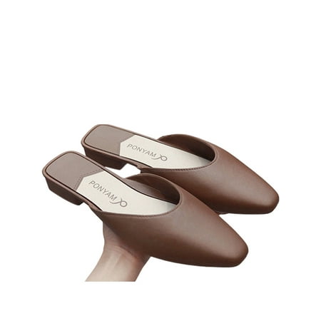 Avamo Women Mules Summer Sandals Slip On Clogs Womens Casual Shoes Ladies Lightweight Beach Slides Brown US 5.5
Avamo Women Mules Summer Sandals Slip On Clogs Womens Casual Shoes Ladies Lightweight Beach Slides Brown US 5.5