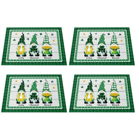 JULYING 4Pcs/Set Happy Valentines Day Placemat Truck Gnome Wood Grain Striped Printed Heat-Insulated Waterproof Non-Slip Table Mat for Kitchen Dining Table Party Decoration
JULYING 4Pcs/Set Happy Valentines Day Placemat Truck Gnome Wood Grain Striped Printed Heat-Insulated Waterproof Non-Slip Table Mat for Kitchen Dining Table Party Decoration