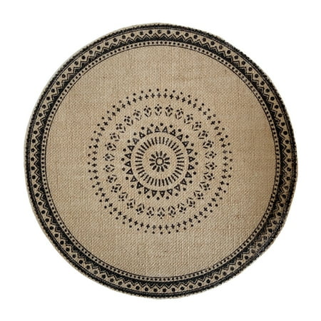 HOMEIU for Creative Mandala Round Placemat Boho Woven Macrame Fringe Tassels Table Mat Heat Resistant Cup Plate Coaster Decor
HOMEIU for Creative Mandala Round Placemat Boho Woven Macrame Fringe Tassels Table Mat Heat Resistant Cup Plate Coaster Decor