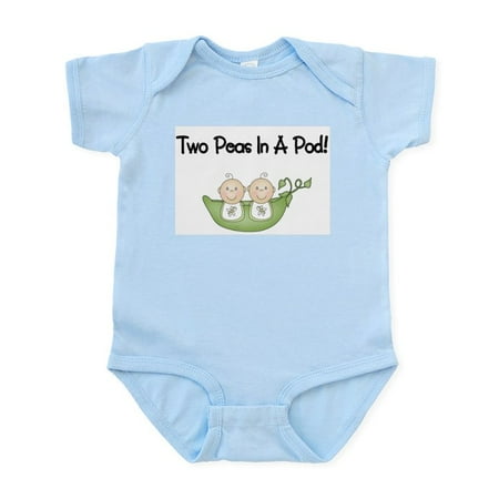 CafePress - Two Peas In A Pod Twins Infant Bodysuit - Baby Light Bodysuit Size Newborn - 24 Months
CafePress - Two Peas In A Pod Twins Infant Bodysuit - Baby Light Bodysuit Size Newborn - 24 Months
