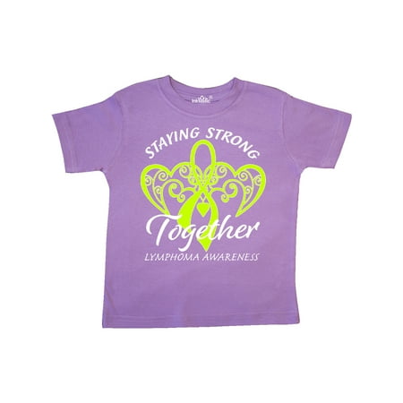 Inktastic Lymphoma Awareness Staying Strong Together Gift Toddler Boy or Toddler Girl T-Shirt
Inktastic Lymphoma Awareness Staying Strong Together Gift Toddler Boy or Toddler Girl T-Shirt
