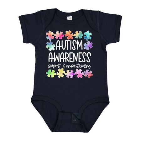 Inktastic Autism Awareness Support and Understanding Puzzle Pieces Gift Baby Boy or Baby Girl Bodysuit
Inktastic Autism Awareness Support and Understanding Puzzle Pieces Gift Baby Boy or Baby Girl Bodysuit