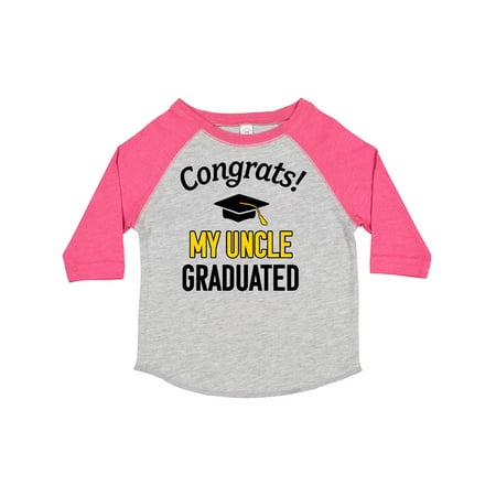Inktastic Congrats! My Uncle Graduated with Cap Gift Toddler Boy or Toddler Girl T-Shirt
Inktastic Congrats! My Uncle Graduated with Cap Gift Toddler Boy or Toddler Girl T-Shirt