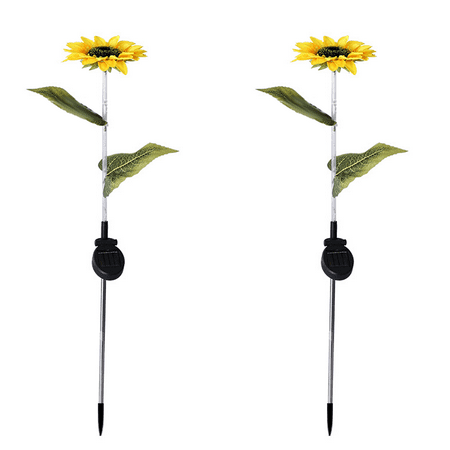 2 Pack Solar Sunflower Lights Outdoor Solar Garden Stake Lights LED Solar Powered Lights Waterproof Solar Decor Lights for Pathway Yard Patio Memorial Decorations
2 Pack Solar Sunflower Lights Outdoor Solar Garden Stake Lights LED Solar Powered Lights Waterproof Solar Decor Lights for Pathway Yard Patio Memorial Decorations
