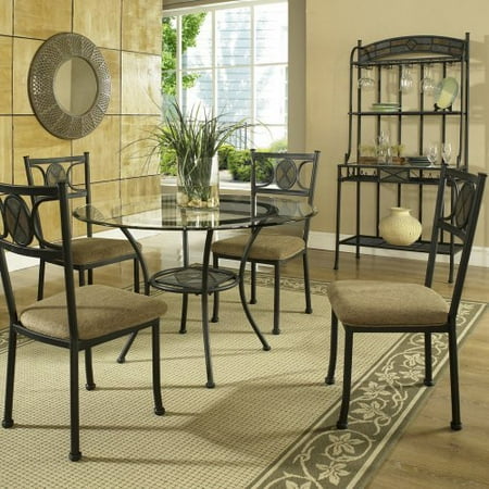 Steve Silver Carolyn 5 Piece Dining Table Set