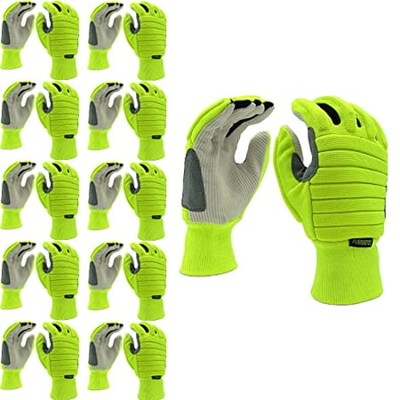 10-Pack of Cordova 7748-2XL Colossus IV Hi-Vis Spandex Back Nylon Wrist Durable Work Gloves 2X-Large
10-Pack of Cordova 7748-2XL Colossus IV Hi-Vis Spandex Back Nylon Wrist Durable Work Gloves 2X-Large