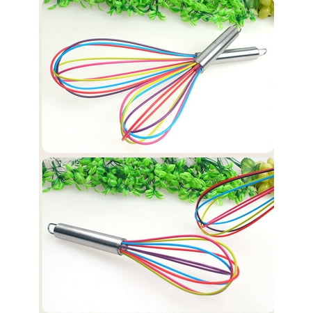 Chueow Kitchen Premium Silicone Whisk With Heat Resistant Non-Stick Silicone Whisk Cook
Chueow Kitchen Premium Silicone Whisk With Heat Resistant Non-Stick Silicone Whisk Cook