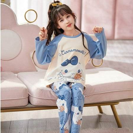 Kawaii Hello Kitty Sanrio Kids Nightgown Y2K Anime Melody Kuromi Autumn Pajamas Set Cinnamoroll Homewear Girl Children Clothing
Kawaii Hello Kitty Sanrio Kids Nightgown Y2K Anime Melody Kuromi Autumn Pajamas Set Cinnamoroll Homewear Girl Children Clothing