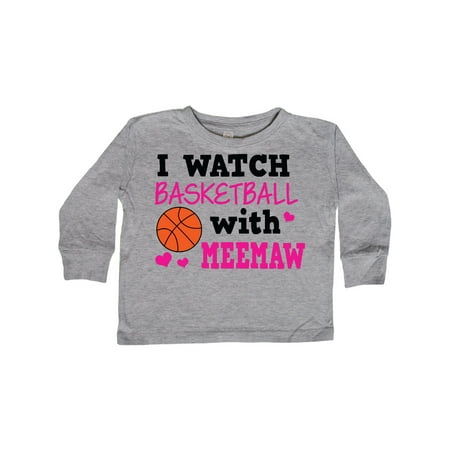Inktastic I Watch Basketball with Meemaw Gift Toddler Toddler Girl Long Sleeve T-Shirt
Inktastic I Watch Basketball with Meemaw Gift Toddler Toddler Girl Long Sleeve T-Shirt