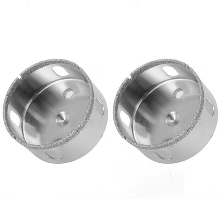 Mavis Laven Hole Saw Hole Saw Set 2Pcs Drill Bit Round Shank Hole Opener Saw For Glass Marble Ceramic Tiles 60mm
Mavis Laven Hole Saw Hole Saw Set 2Pcs Drill Bit Round Shank Hole Opener Saw For Glass Marble Ceramic Tiles 60mm