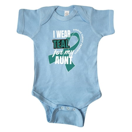 Inktastic I Wear Teal For My Aunt Ovarian Cancer Awareness Gift Baby Boy or Baby Girl Bodysuit
Inktastic I Wear Teal For My Aunt Ovarian Cancer Awareness Gift Baby Boy or Baby Girl Bodysuit