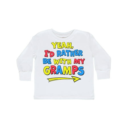 Inktastic Yeah I d Rather be with My Gramps in Red Yellow and Blue Gift Toddler Boy or Toddler Girl Long Sleeve T-Shirt
Inktastic Yeah I d Rather be with My Gramps in Red Yellow and Blue Gift Toddler Boy or Toddler Girl Long Sleeve T-Shirt