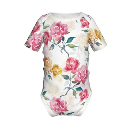 Junzan Colorful Flowers Print Short-Sleeve Baby Climbing Clothes Bodysuits for Infant One-Piece for Baby Boys & Girls Baby Clothes Baby Romper with Snap Closure-18 Months
Junzan Colorful Flowers Print Short-Sleeve Baby Climbing Clothes Bodysuits for Infant One-Piece for Baby Boys & Girls Baby Clothes Baby Romper with Snap Closure-18 Months