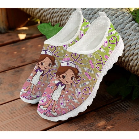 Loafers Women Causal Shoes Cute Medical Nurse/Doctor Print Ladies Summer Shoes Mesh Woman Flats Beach Nursing Sneakers Big Size
Loafers Women Causal Shoes Cute Medical Nurse/Doctor Print Ladies Summer Shoes Mesh Woman Flats Beach Nursing Sneakers Big Size