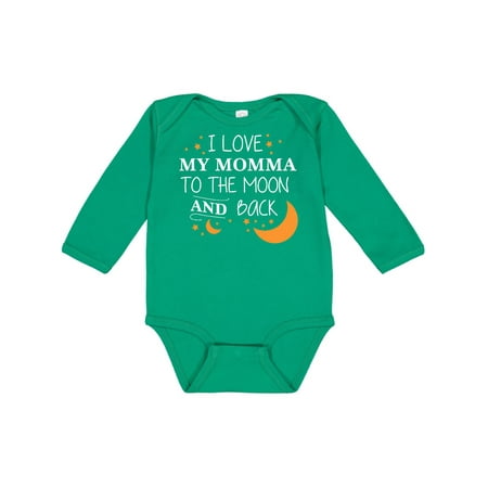 Inktastic I Love My Momma To The Moon and Back Gift Baby Boy or Baby Girl Long Sleeve Bodysuit
Inktastic I Love My Momma To The Moon and Back Gift Baby Boy or Baby Girl Long Sleeve Bodysuit