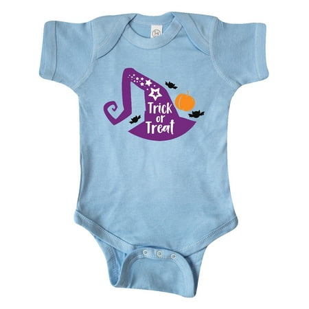 Inktastic Halloween Trick Or Treat Witch Hat Bats Stars Gift Baby Boy or Baby Girl Bodysuit
Inktastic Halloween Trick Or Treat Witch Hat Bats Stars Gift Baby Boy or Baby Girl Bodysuit