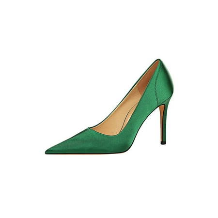 Kesitin Womens Comfort Stiletto Dress Pump Shoes Business Vintage Pumps Sexy Wedding Shoes Green 6.5
Kesitin Womens Comfort Stiletto Dress Pump Shoes Business Vintage Pumps Sexy Wedding Shoes Green 6.5